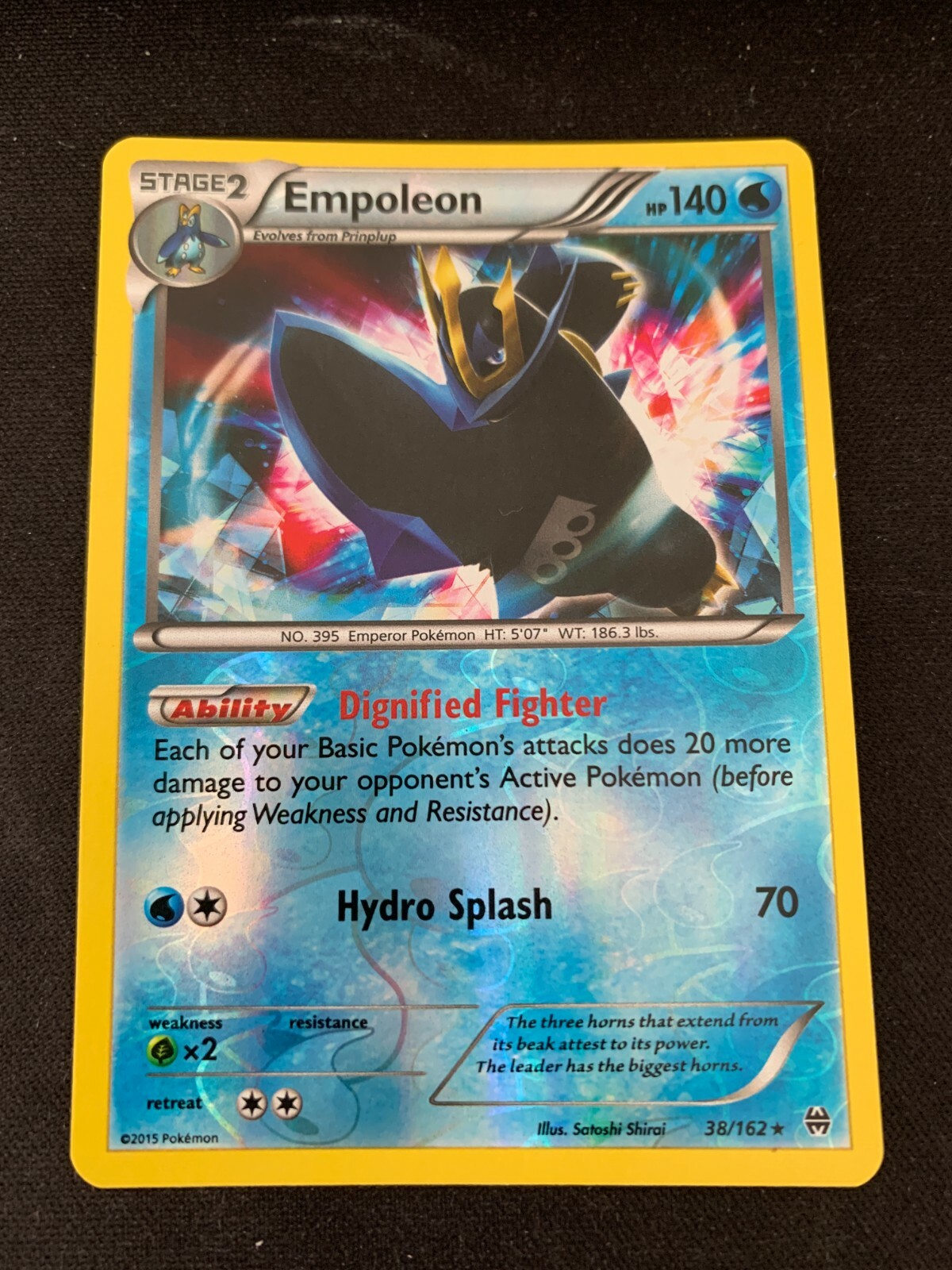 Pokemon Empoleon 38/162 Reverse Holo Rare BREAKthrough Lightly Played