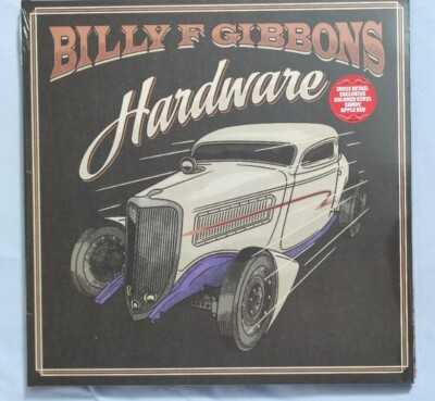 Billy F Gibbons-Hardware, Candy Apple Red LP, Limitiert Edition,ZZ-Top