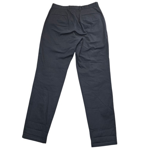 Luxire Pants Mens Midnight Grey Cotton Gabardine Twill Size 34x34 (No Tag) - Picture 2 of 9