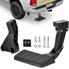 Rear Bed Step Compatible with 2009-2018 Dodge Ram 1500, Ram 2500/3500 Exclud...