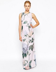 ted baker rose print dress