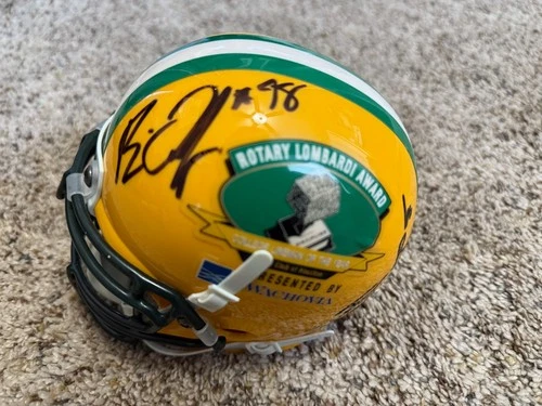 39th Lombardi Award Mini Helmet signed by Finalists
