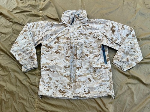 USMC Surplus Lightweight Exposure Suit GoreTex Jacket MARPAT MEDIUM REGULAR GI