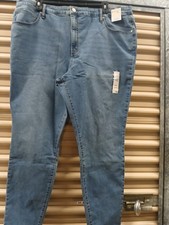 Terra And Sky Skinny Jeans Md Wash NWT Women's Plus Size 24W