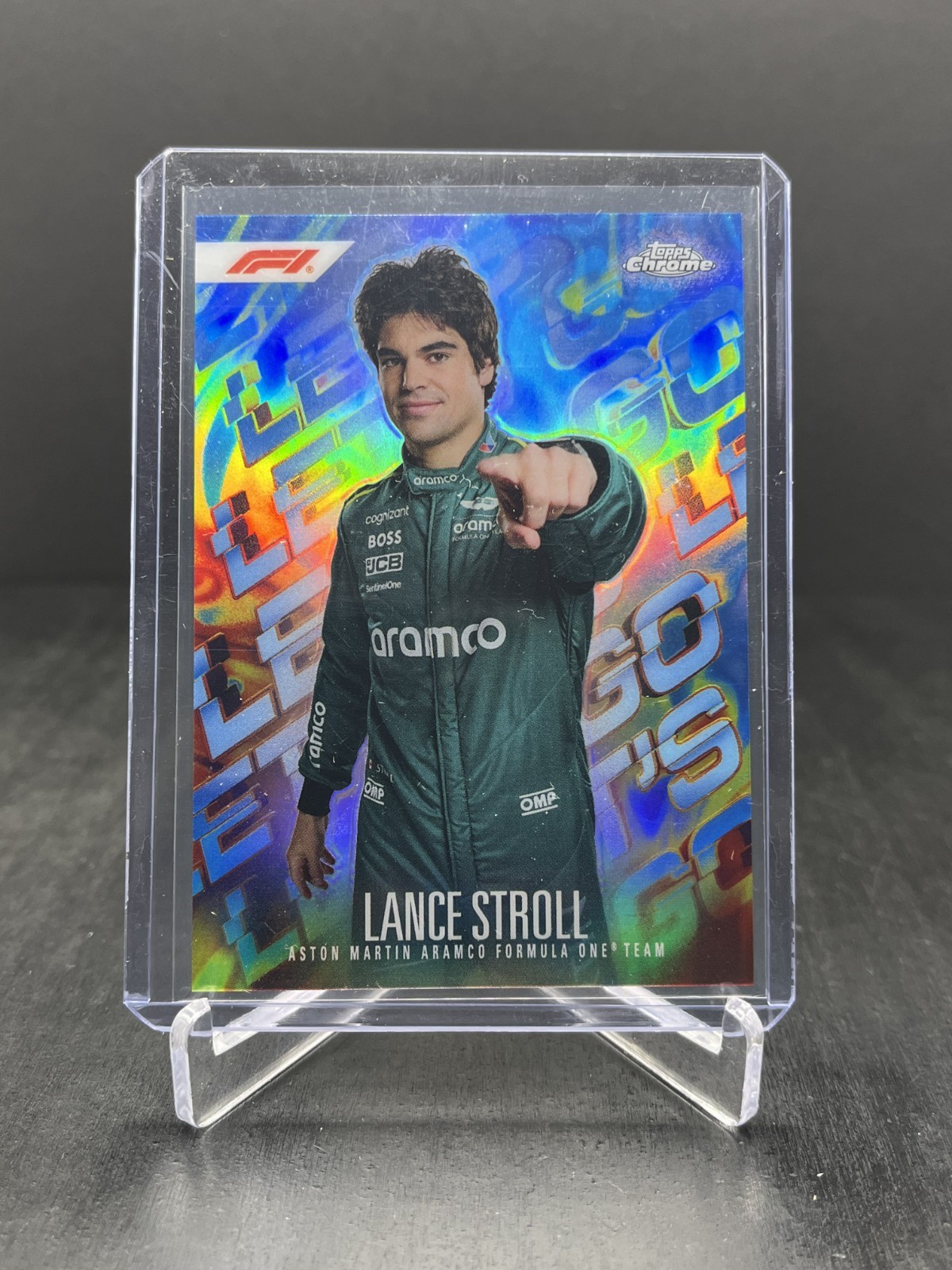 2024 Topps Finest Formula 1 F1 Lance Stroll Let's Go SP #LG-12
