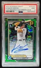 2024 Bowman Draft Konnor Griffin Chrome Auto Green Lava Refractor 1st #/99 PSA 9