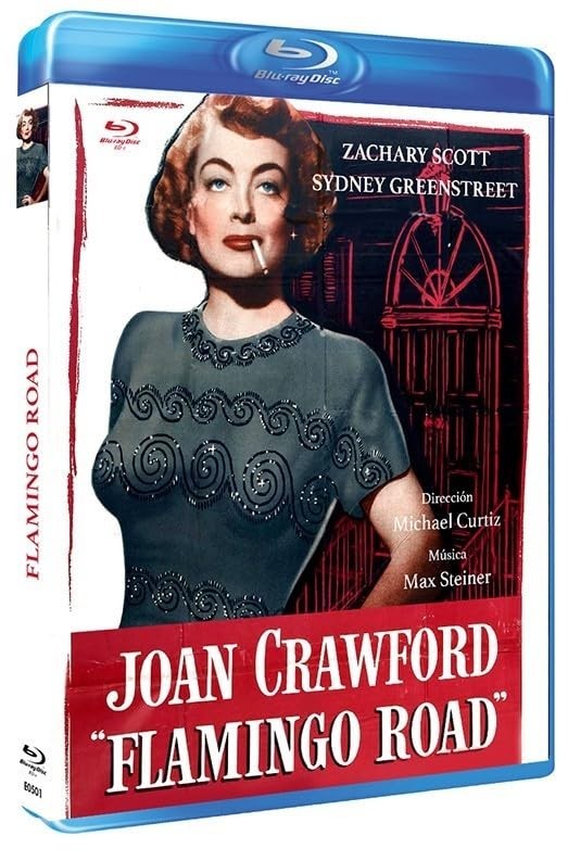 Flamingo Road (1949) Blu Ray Joan Crawford New Region Free