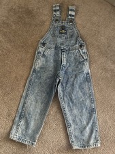 vintage 1990s OshKosh B'Gosh "Vestbak" overalls Size 4T