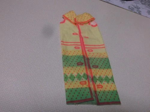 Vintage 1966 -Color Magic Designer Barbie Francie SEW FREE Dress Polka Dot