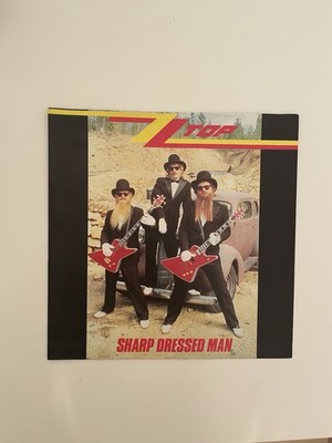 ZZ Top - Sharp Dressed Man - only Single Cover
