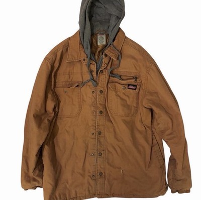Dickies orange-brown hooded jacket 