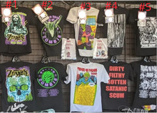 Rob Zombie T Shirts Freaks On Parade 2026 Tour Reprint