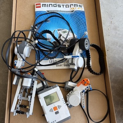 LEGO Mindstorms NXT 2.0 Set 8547 Robotics Lot Manual Cables Parts Incomplete