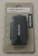 Pelican SD Memory Card Case Micro Case Series 0915 Black - Water Resistant NEW