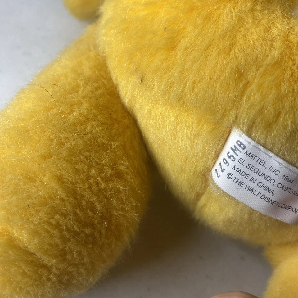Oso de peluche vintage 1994 Disney Winnie the Pooh 14" Talking Pooh solo para reparación Foto 4 de 4