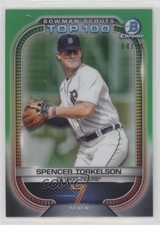 2021 Bowman Scouts Top 100 Green Refractor 64/99 Spencer Torkelson #BTP-7 0bz