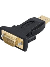 CableCreation USB to RS232 Male Adapter with PL2303 Chipset, USB to DB9 Serial C