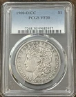 1900-O O/CC PCGS VF30 Morgan Silver Dollar $1 Very NICE! VF 30