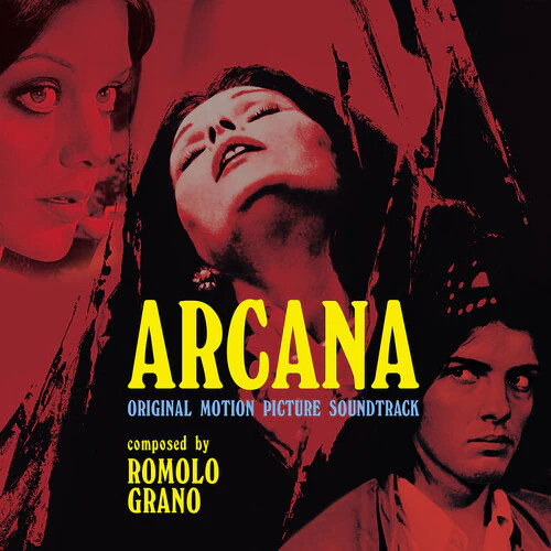 Grano,romolo - Arcana - O.s.t. - Ltd Clear Red Vinyl - Vinyl Record
