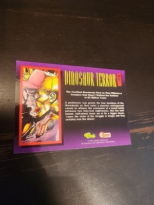 1993 Deathwatch 2,000 Trading Card #46 Dinosaur Terror