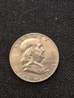 Beautiful 1952 D Franklin Silver Half Dollar Coin