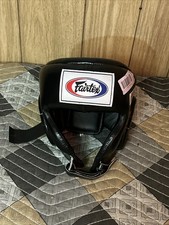 Fairtex Full Head Guard  Premium Handcrafted Headgear with 3-Layer Padding ...