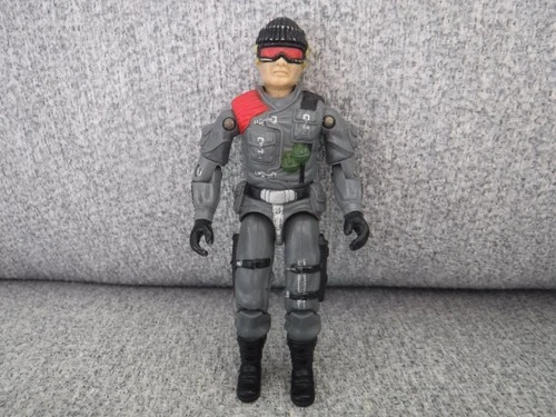 GI Joe LOW LIGHT V1 action figure Hasbro 1986 incomplete Vintage 3.75"