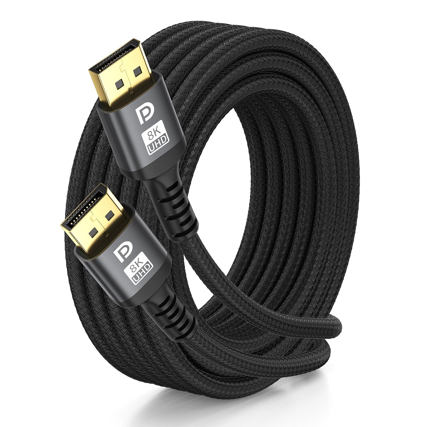 8K Displayport Cable 20ft 1.4 Cable - High Speed DisplayPort [8K60Hz, 4K144Hz...