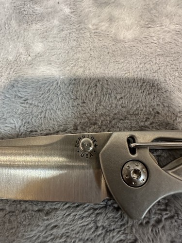 Schrade+ SQ877 Rare Cable Lock Folding Knife USA - Picture 2 of 6