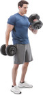 Adjustable 40 Lbs Dumbbell Set for Home Gym & Strength Training