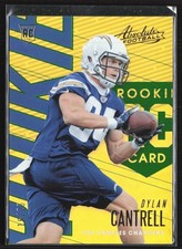 Dylan Cantrell 2018 Panini Absolute Spectrum Green RC /25 #117 Los Angeles