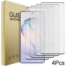 4pcs Glossy Tempered Glass Screen Protectors For Samsung Galaxy S26 S26 Ultra