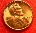 1948-D Lincoln Wheat Cent Penny GEM RED BU From an Original Bank Roll