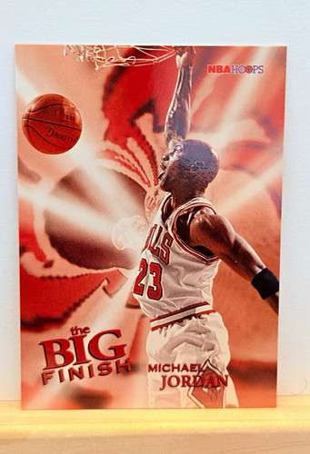 Michael Jordan #176 1996 Hoops card