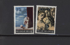 s57680 BELGIUM MNH** 1970 Solidarity paintings 2v Magritte Delvaux