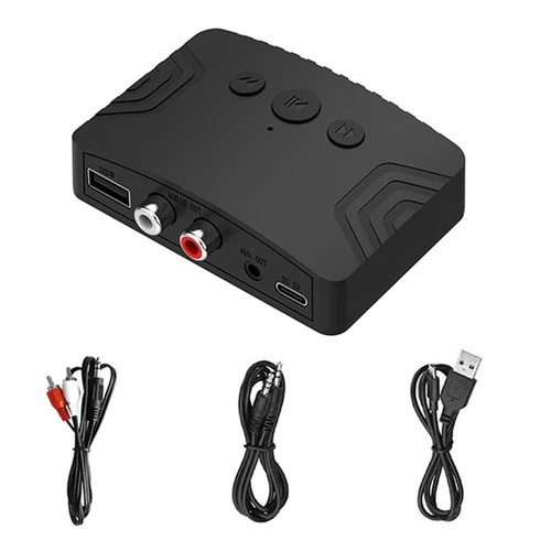 Bluetooth 5.3 Audio Receiver 3.5mm AUX USB U-Disk Stereo Music  Audio4909