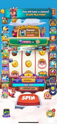 Coin Master Mobile Game Account with Screenshots