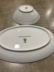 Noritake Stratford # 5652, 14.25”X 9.5” Serving/ Carving Platter & Serving Bowl — photo 7