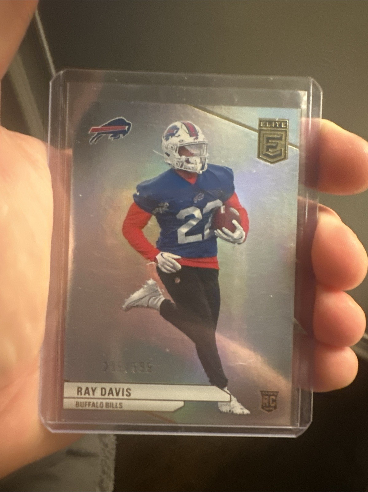 Ray Davis Elite RC 2024 Panini Donruss #154 295/999