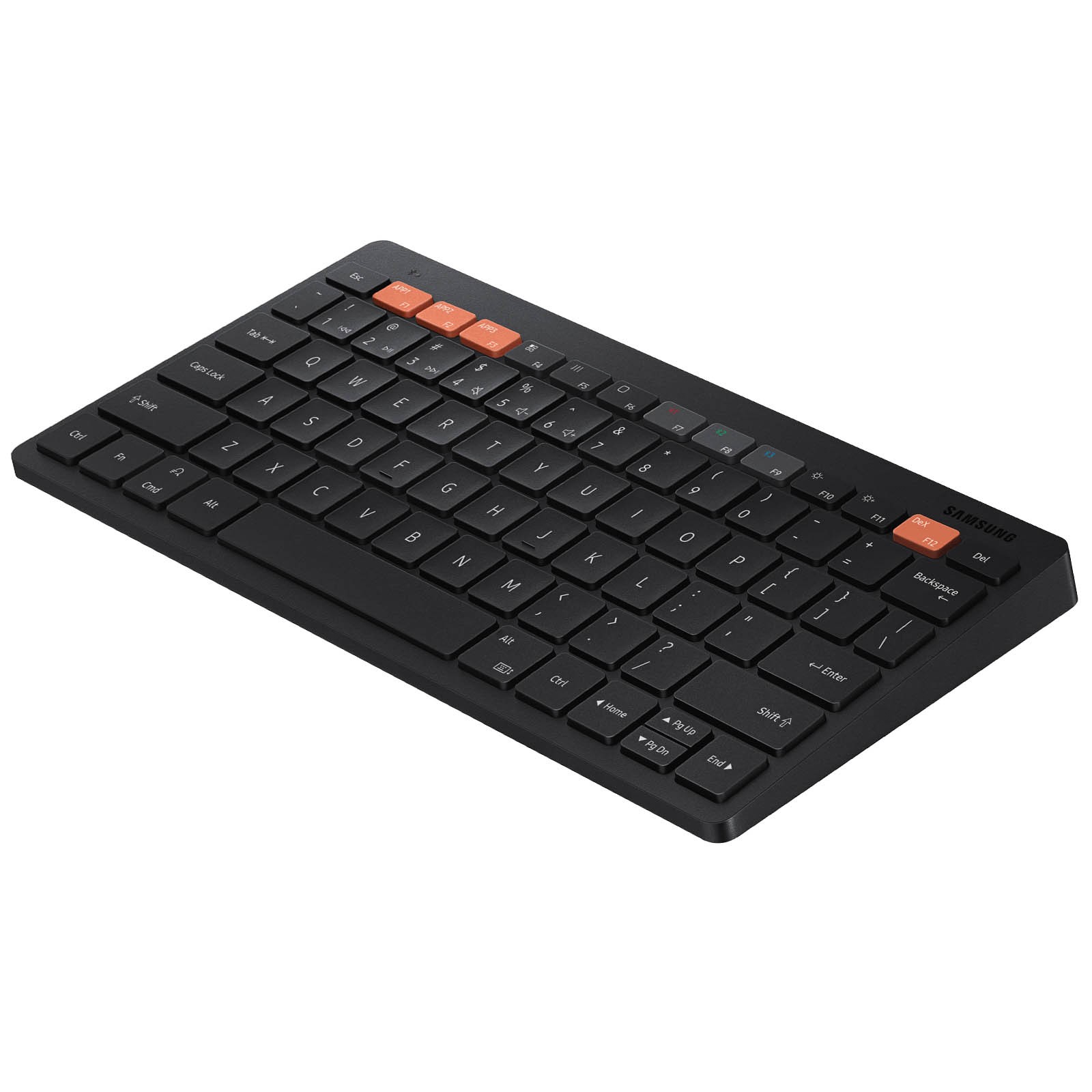 Clavier sans fil QWERTY Bluetooth compatible ordinateur portable tablette Samsung - 2