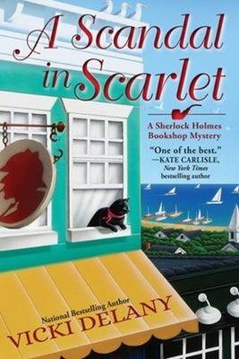 A Scandal in Scarlet : A Sherlock Holmes Bookshop Mystery Vicki D