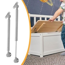 2Pcs Toy Box Hinges Soft Close Wooden Box Lid Stay Gas Strut Spring Hinges