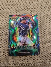 2022 Panini Prizm - Illumination Josh Donaldson #IL-13 Green Prizm