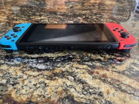 Nintendo Switch Joy-Con Neon Blue and Red  with Case