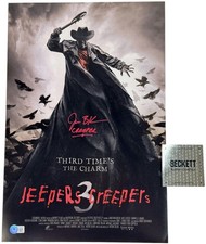 Jonathan Breck signed 12x18 Poster The Creeper Jeepers Creepers 3