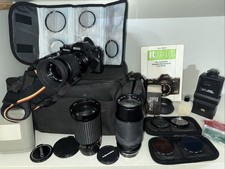 Ricoh KR-10X Spiegelreflexkamera 35mm Objektiv Tasche Anleitungsbuch 