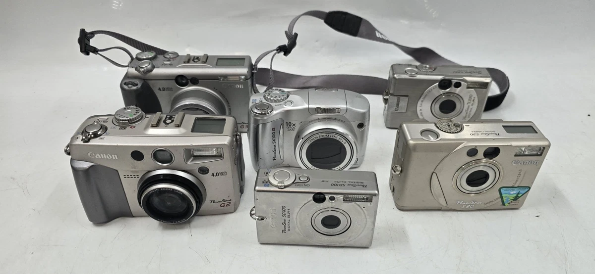 Preços baixos em Câmeras digitais Canon PowerShot G2 | eBay Preços baixos em Câmeras digitais Canon PowerShot G2 | eBay