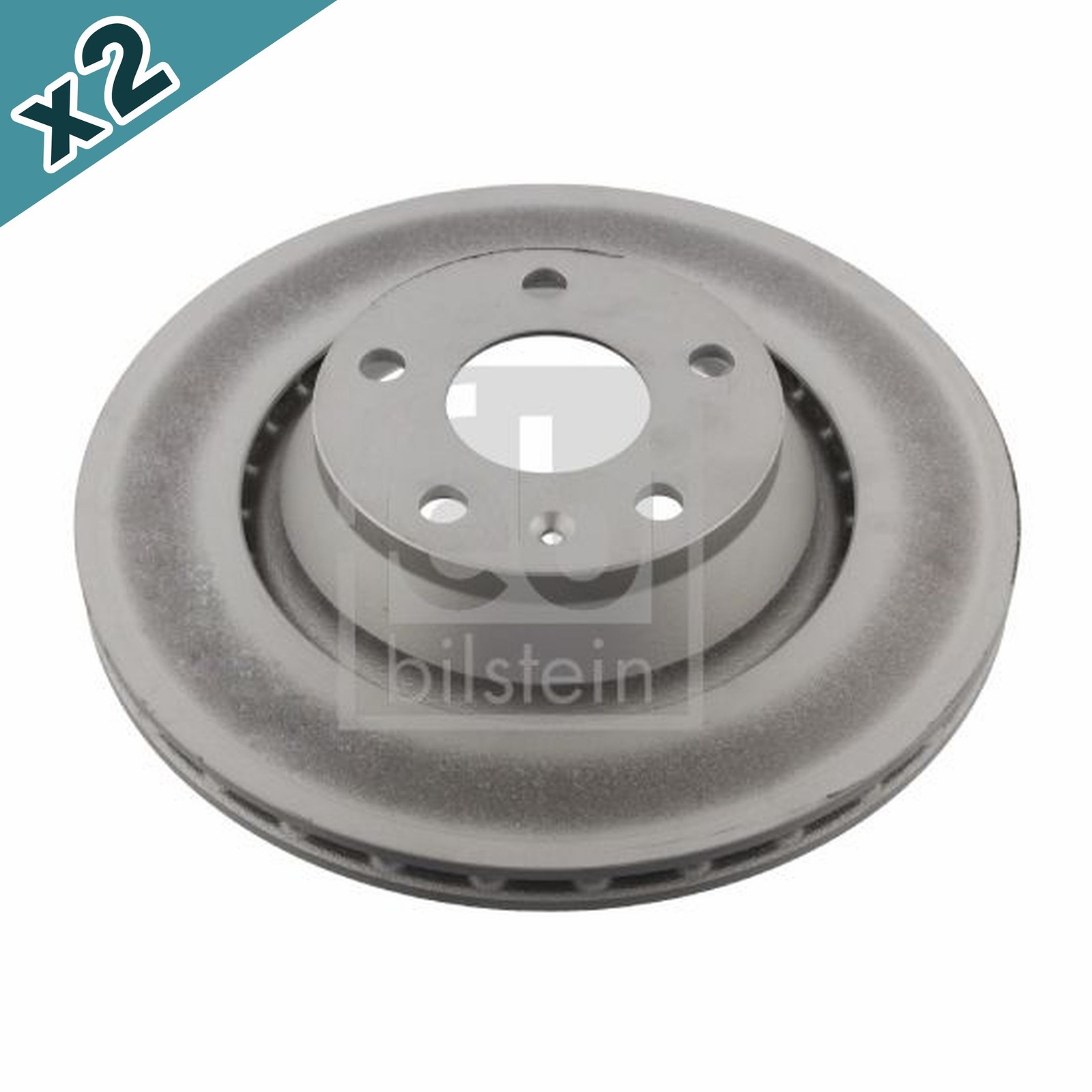 FEBI BILSTEIN 36233 Brake Disc Rear Coated 310mm Outer Diameter Fits Audi TT