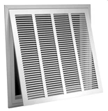 HART & COOLEY JJ-70GHFF 20X25 Stamped Steel Return Grille W/Filter