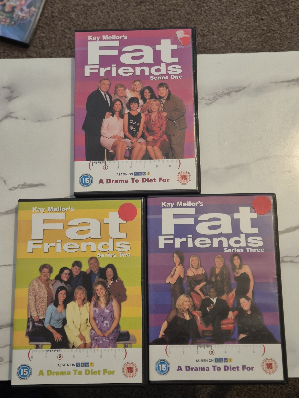 FAT FRIENDS Complete Series 1-3  DVD
